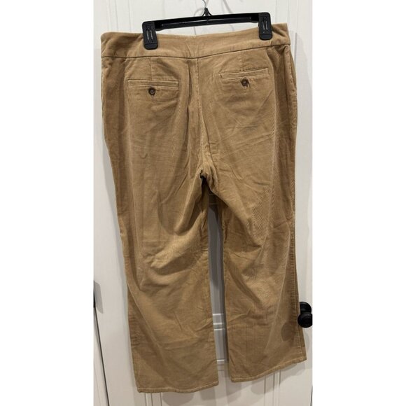 Izod Stretch 12 Khaki Tan Corduroy Pants Winter Classic EUC - Picture 2 of 6